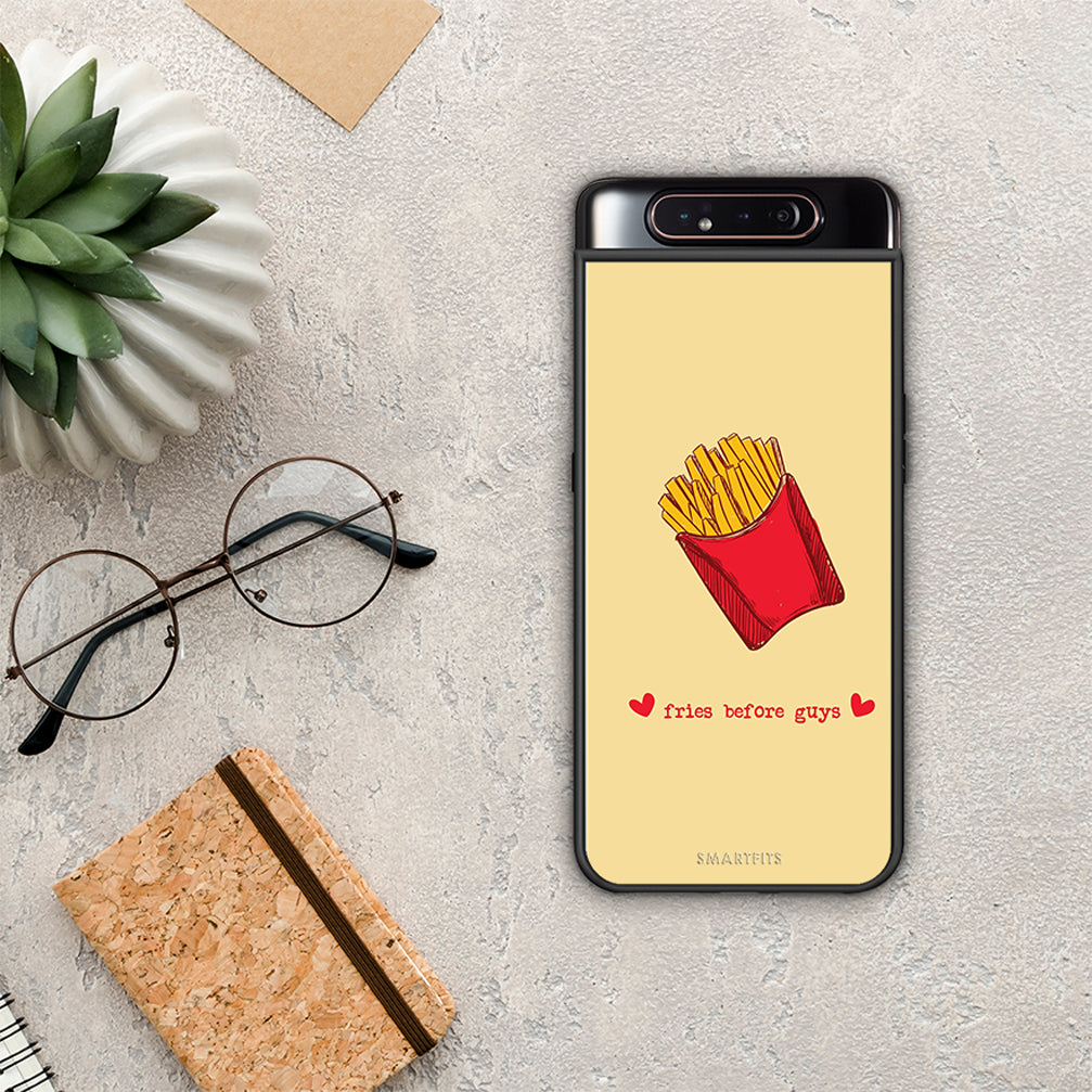 Fries Before Guys - Samsung Galaxy A80 case