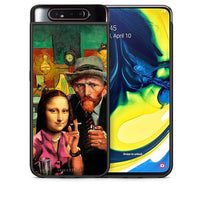 Thumbnail for Θήκη Samsung A80 Funny Art από τη Smartfits με σχέδιο στο πίσω μέρος και μαύρο περίβλημα | Samsung A80 Funny Art case with colorful back and black bezels