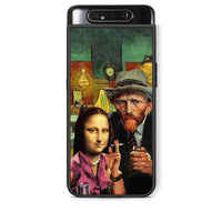Thumbnail for Samsung A80 Funny Art θήκη από τη Smartfits με σχέδιο στο πίσω μέρος και μαύρο περίβλημα | Smartphone case with colorful back and black bezels by Smartfits