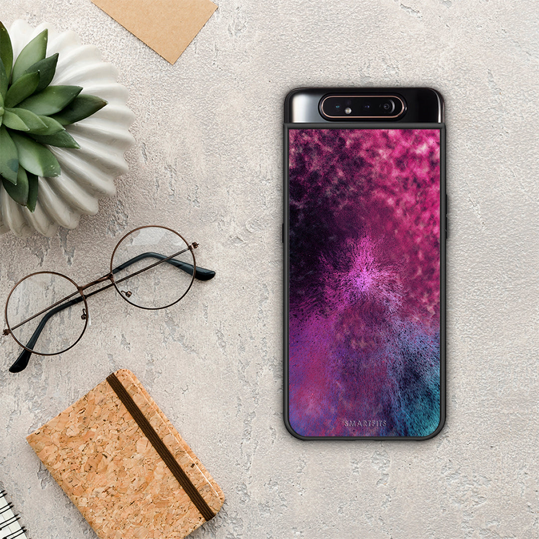 Galactic Aurora - Samsung Galaxy A80 case
