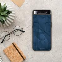 Thumbnail for Geometric Blue Abstract - Samsung Galaxy A80 case