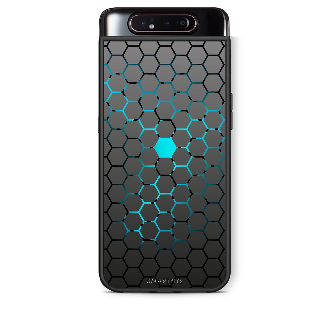 40 - Samsung A80 Hexagonal Geometric case, cover, bumper