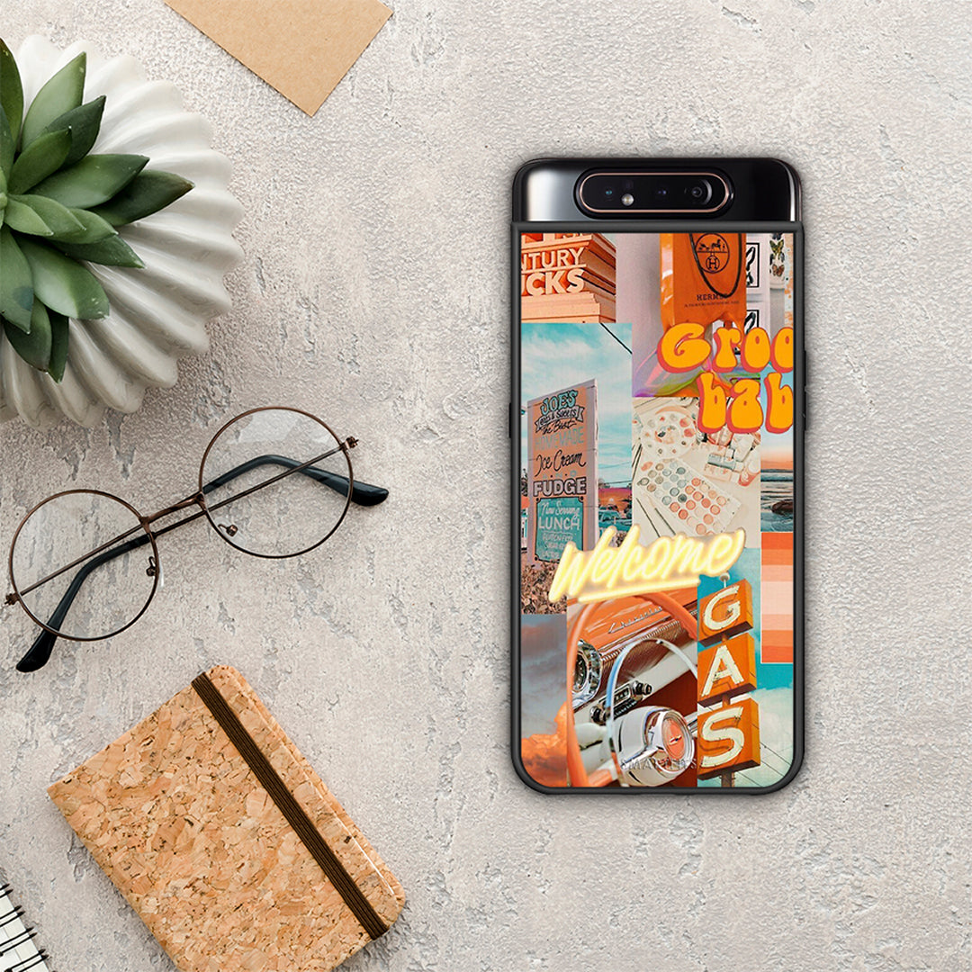 Groovy Babe - Samsung Galaxy A80 case