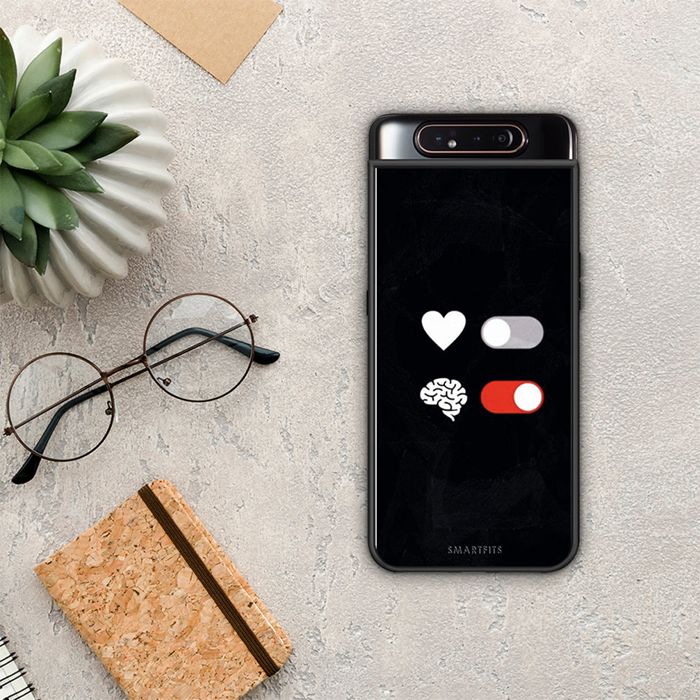 Heart vs Brain - Samsung Galaxy A80 case