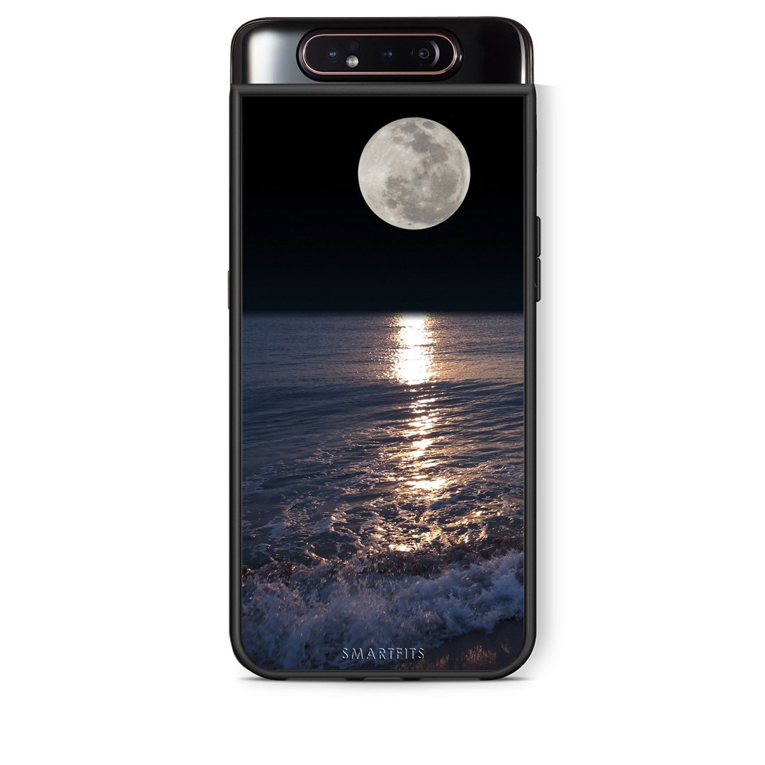 4 - Samsung A80 Moon Landscape case, cover, bumper