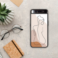 Thumbnail for LineArt Woman - Samsung Galaxy A80 case