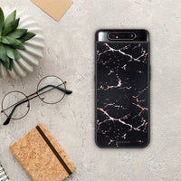 Thumbnail for Marble Black Rosegold - Samsung Galaxy A80 case