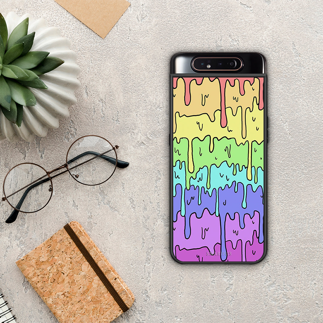 Melting Rainbow - Samsung Galaxy A80 case