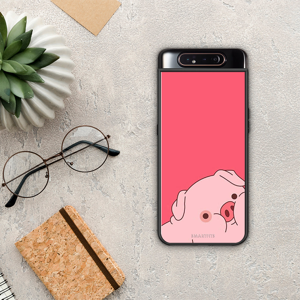 Pig Love 1 - Samsung Galaxy A80 case
