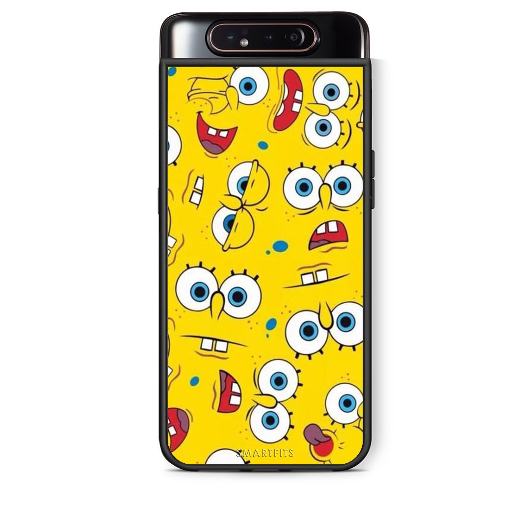 4 - Samsung A80 Sponge PopArt case, cover, bumper