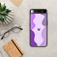 Thumbnail for Purple Mariposa - Samsung Galaxy A80 case
