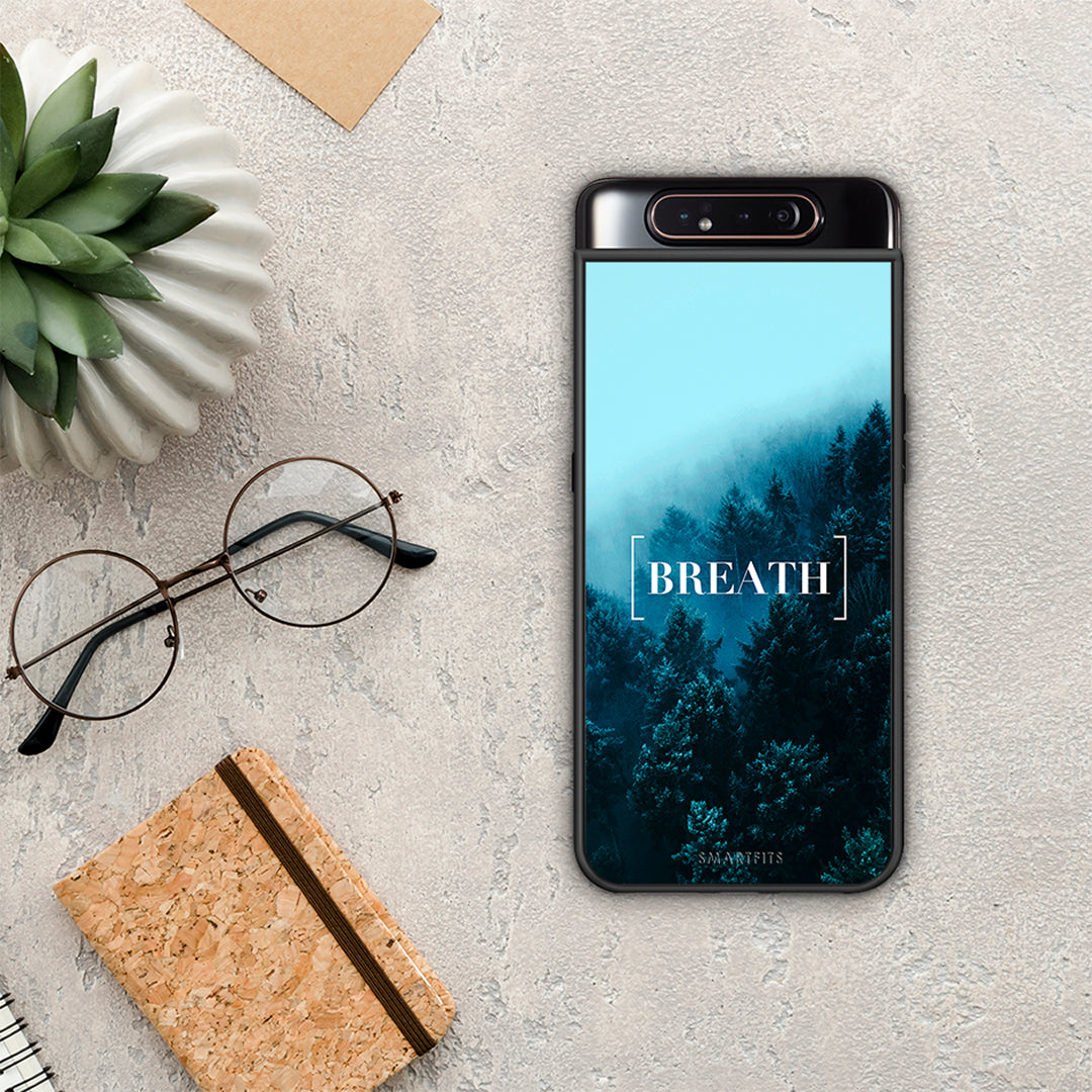 Quote Breath - Samsung Galaxy A80 case