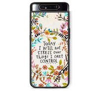 Thumbnail for Samsung A80 Stress Over θήκη από τη Smartfits με σχέδιο στο πίσω μέρος και μαύρο περίβλημα | Smartphone case with colorful back and black bezels by Smartfits