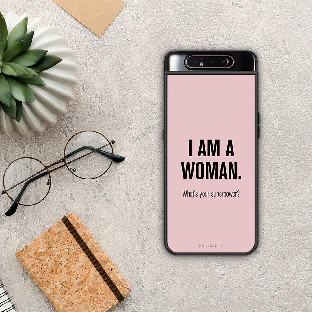 Superpower Woman - Samsung Galaxy A80 case