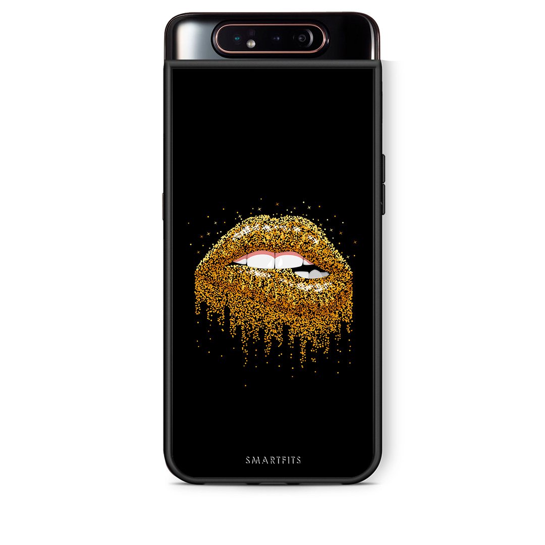 4 - Samsung A80 Golden Valentine case, cover, bumper