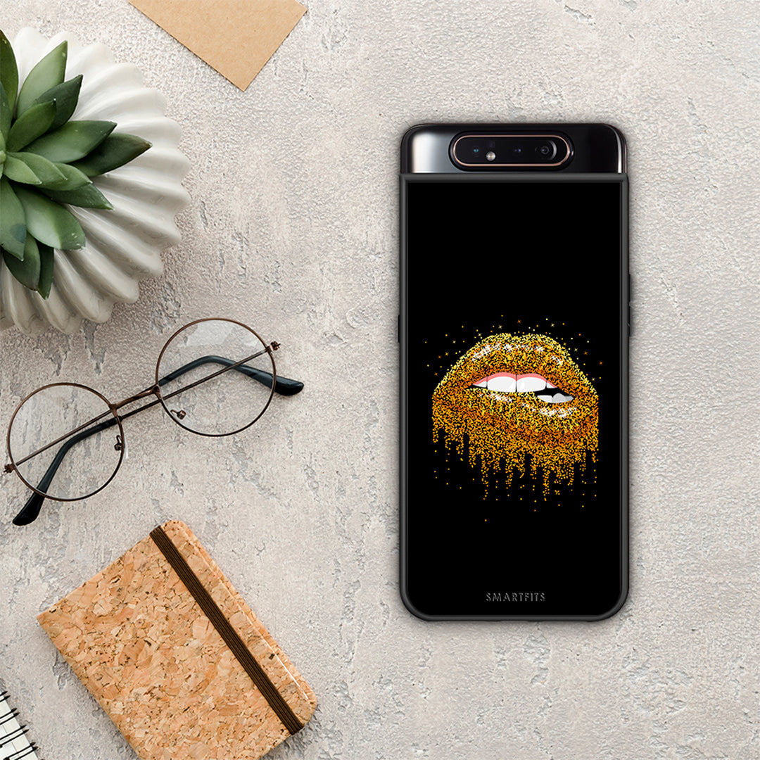 Valentine Golden - Samsung Galaxy A80 case