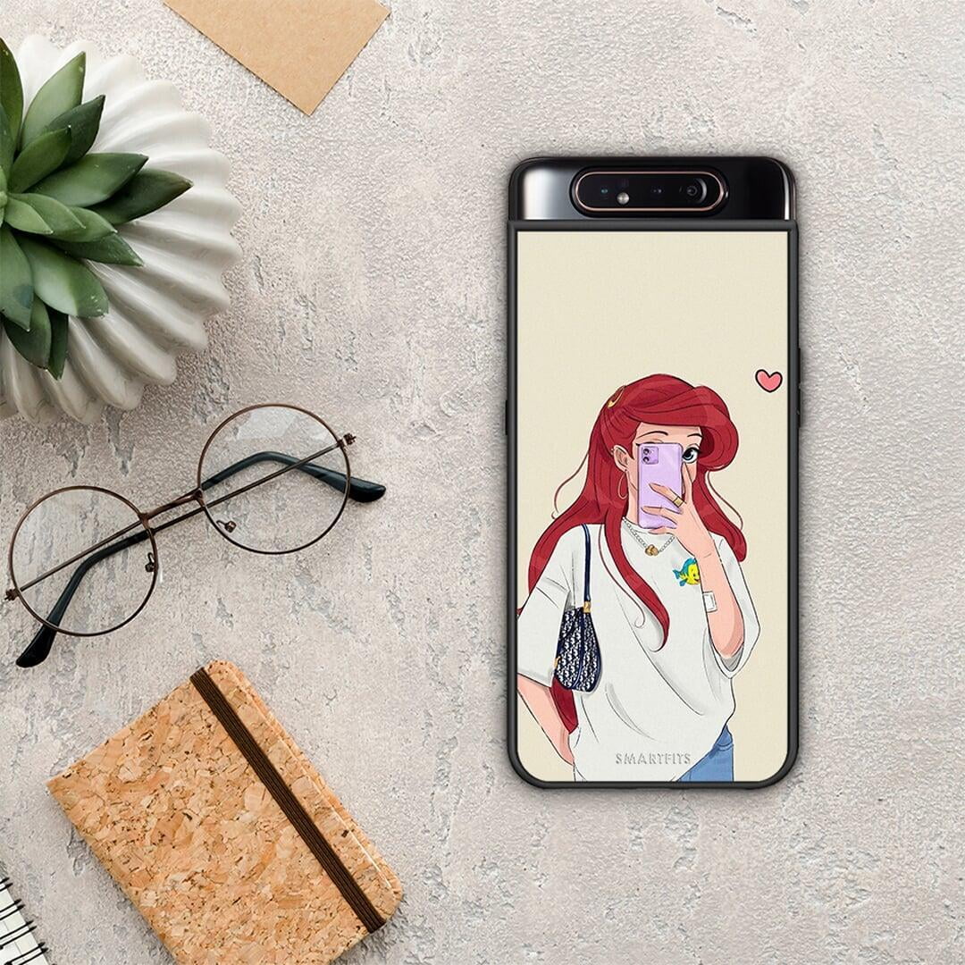 Walking Mermaid - Samsung Galaxy A80 case