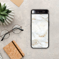 Thumbnail for White Gold Marble - Samsung Galaxy A80 case