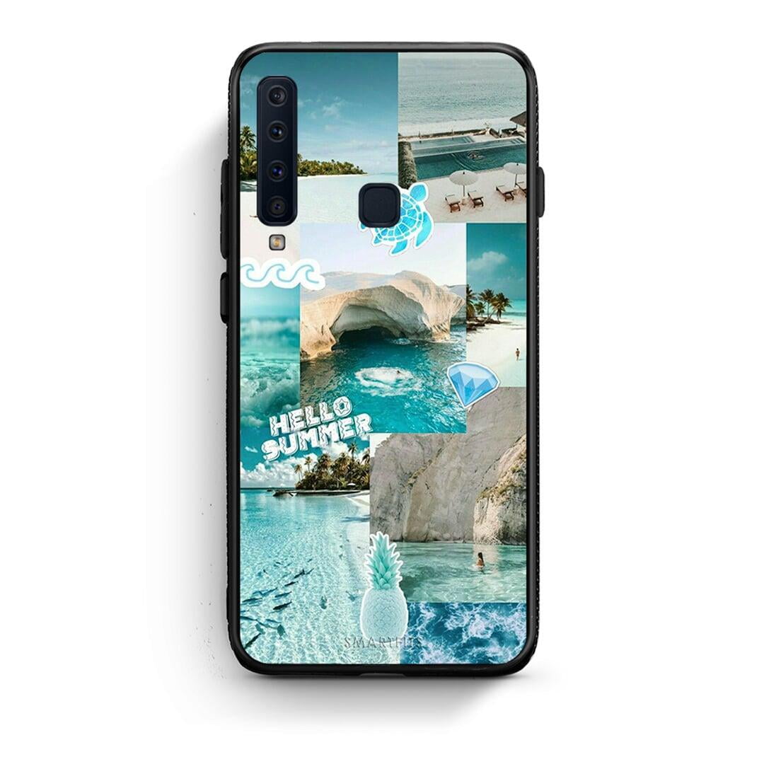 samsung a9 Aesthetic Summer Θήκη από τη Smartfits με σχέδιο στο πίσω μέρος και μαύρο περίβλημα | Smartphone case with colorful back and black bezels by Smartfits