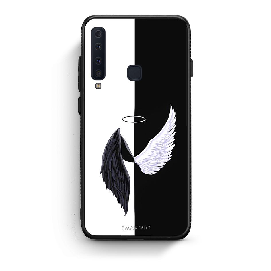 samsung a9 Angels Demons θήκη από τη Smartfits με σχέδιο στο πίσω μέρος και μαύρο περίβλημα | Smartphone case with colorful back and black bezels by Smartfits