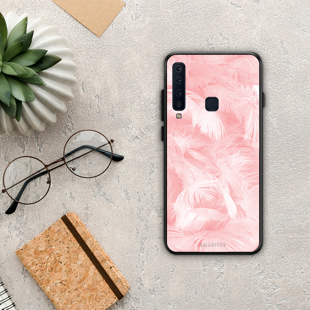 Boho Pink Feather - Samsung Galaxy A9 case