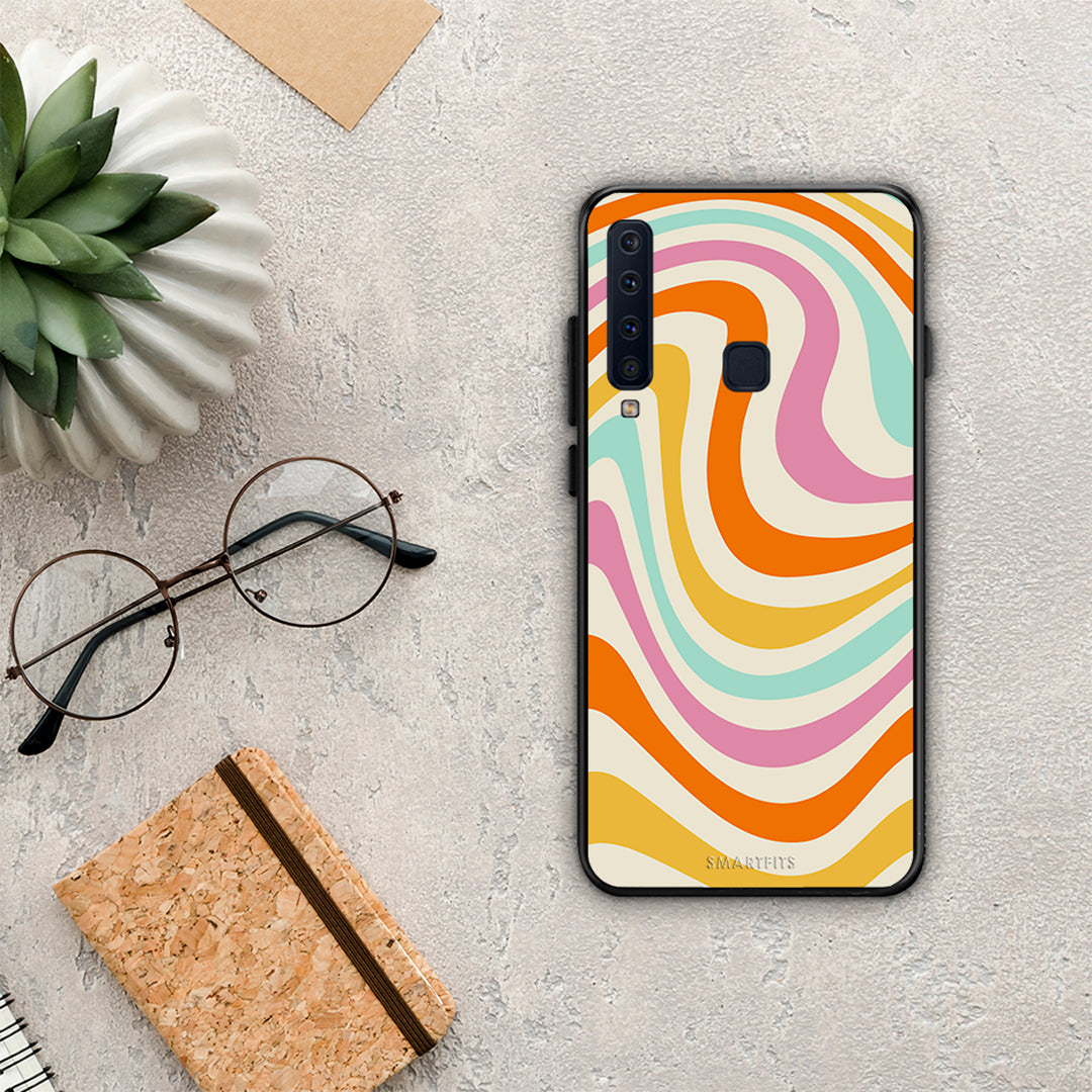 Colorful Waves - Samsung Galaxy A9 case