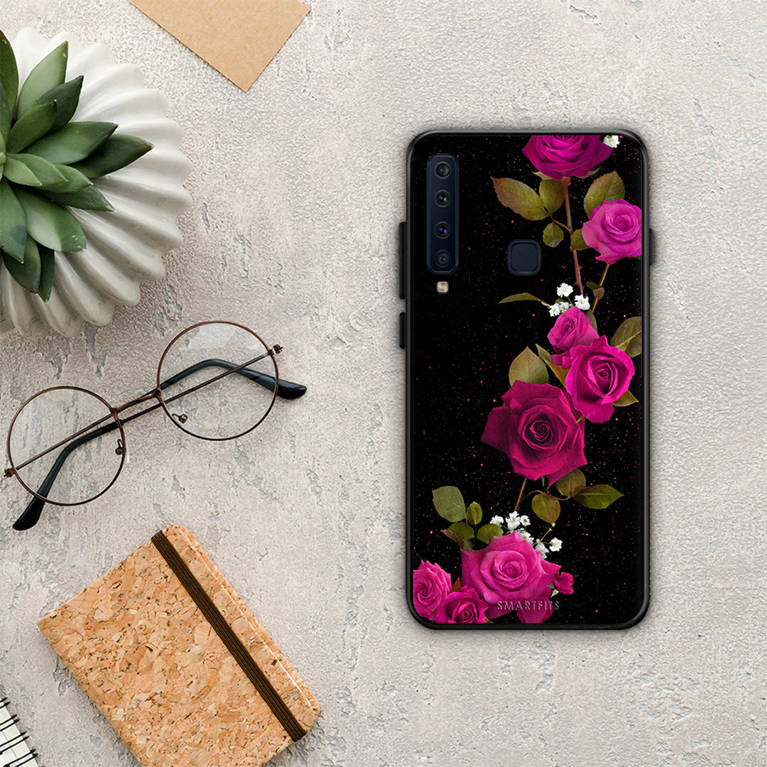 Flower Red Roses - Samsung Galaxy A9 case