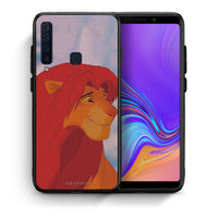 Thumbnail for Θήκη Αγίου Βαλεντίνου Samsung A9 Lion Love 1 από τη Smartfits με σχέδιο στο πίσω μέρος και μαύρο περίβλημα | Samsung A9 Lion Love 1 case with colorful back and black bezels