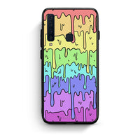 Thumbnail for samsung a9 Melting Rainbow θήκη από τη Smartfits με σχέδιο στο πίσω μέρος και μαύρο περίβλημα | Smartphone case with colorful back and black bezels by Smartfits