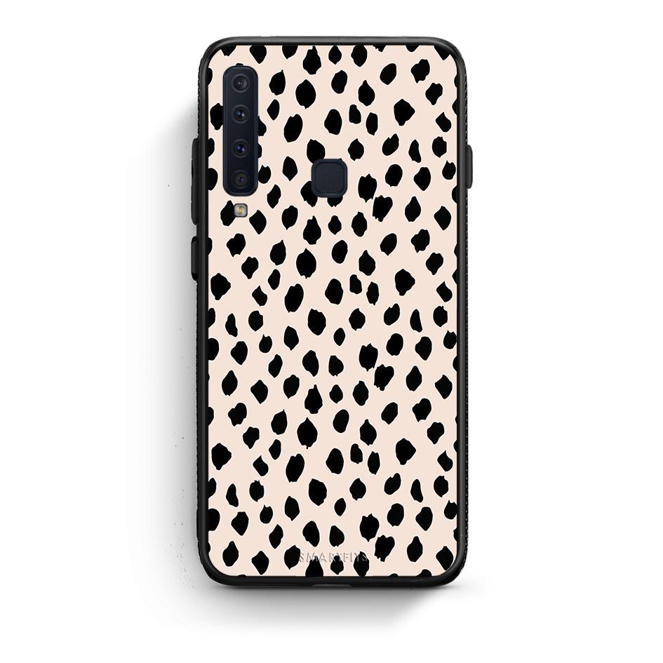 samsung a9 New Polka Dots θήκη από τη Smartfits με σχέδιο στο πίσω μέρος και μαύρο περίβλημα | Smartphone case with colorful back and black bezels by Smartfits