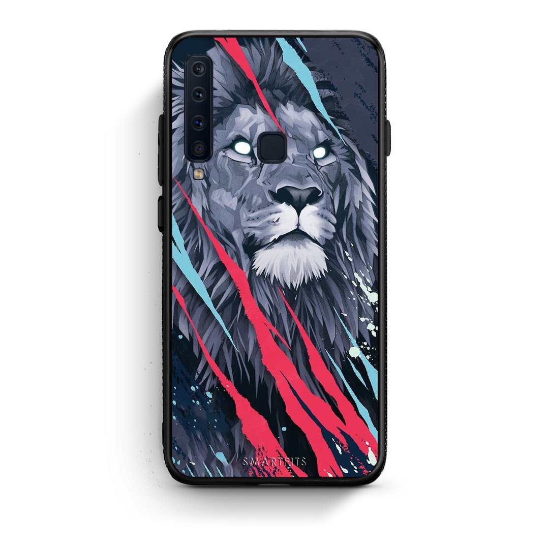 4 - samsung a9 Lion Designer PopArt case, cover, bumper
