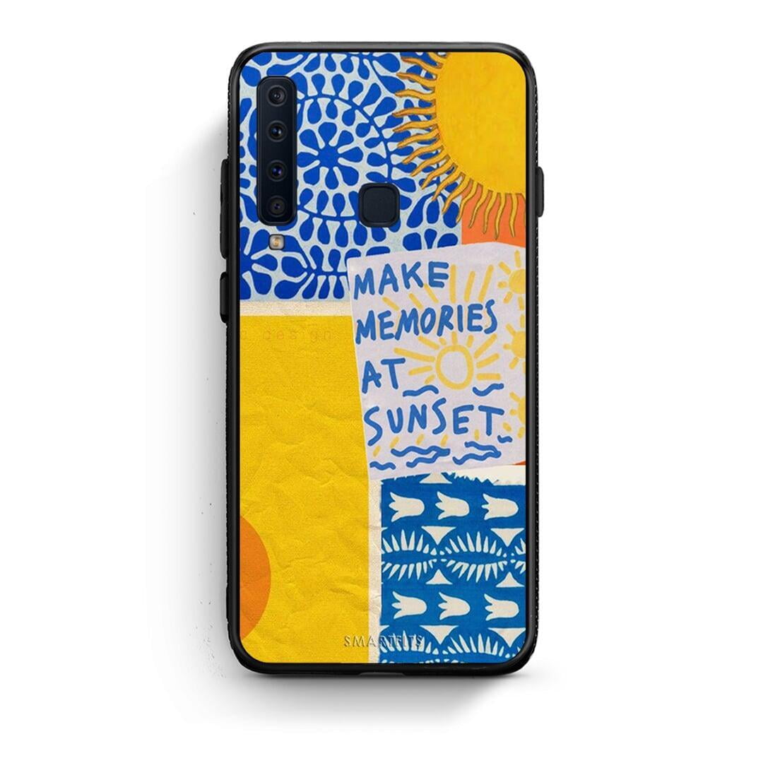 samsung a9 Sunset Memories Θήκη από τη Smartfits με σχέδιο στο πίσω μέρος και μαύρο περίβλημα | Smartphone case with colorful back and black bezels by Smartfits