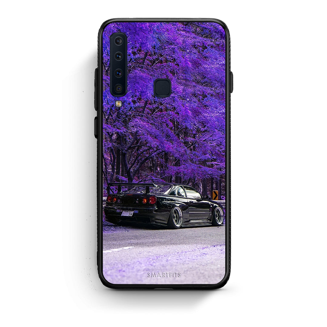 samsung a9 Super Car Θήκη Αγίου Βαλεντίνου από τη Smartfits με σχέδιο στο πίσω μέρος και μαύρο περίβλημα | Smartphone case with colorful back and black bezels by Smartfits