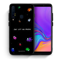 Thumbnail for Θήκη Samsung A9 AFK Text από τη Smartfits με σχέδιο στο πίσω μέρος και μαύρο περίβλημα | Samsung A9 AFK Text case with colorful back and black bezels
