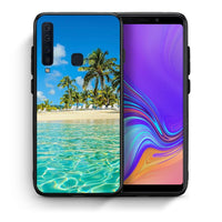 Thumbnail for Θήκη Samsung A9 Tropical Vibes από τη Smartfits με σχέδιο στο πίσω μέρος και μαύρο περίβλημα | Samsung A9 Tropical Vibes case with colorful back and black bezels