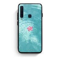 Thumbnail for samsung a9 Water Flower Θήκη από τη Smartfits με σχέδιο στο πίσω μέρος και μαύρο περίβλημα | Smartphone case with colorful back and black bezels by Smartfits