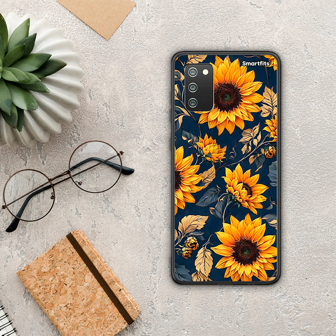 Autumn Sunflowers - Samsung Galaxy A02s / M02s / F02s case