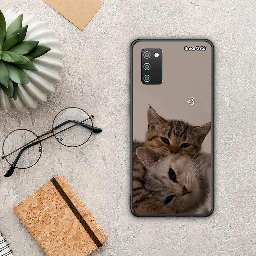 Cats In Love - Samsung Galaxy A02s / M02s / F02s θήκη