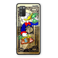 Thumbnail for Samsung A02s Duck Money Θήκη από τη Smartfits με σχέδιο στο πίσω μέρος και μαύρο περίβλημα | Smartphone case with colorful back and black bezels by Smartfits