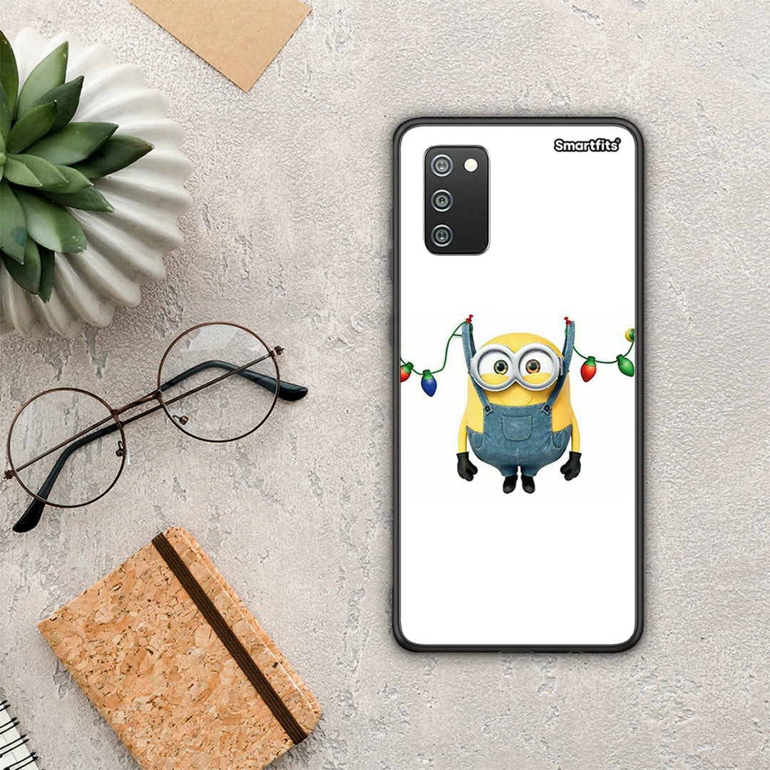 Xmas Minion Lights - Samsung Galaxy A02S / M02S / F02S case