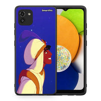 Thumbnail for Θήκη Samsung A03 Alladin And Jasmine Love 1 από τη Smartfits με σχέδιο στο πίσω μέρος και μαύρο περίβλημα | Samsung A03 Alladin And Jasmine Love 1 case with colorful back and black bezels