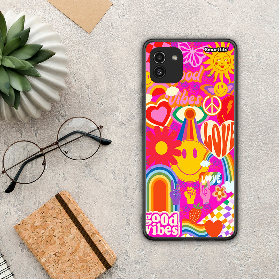 Hippie Love - Samsung Galaxy A03 case