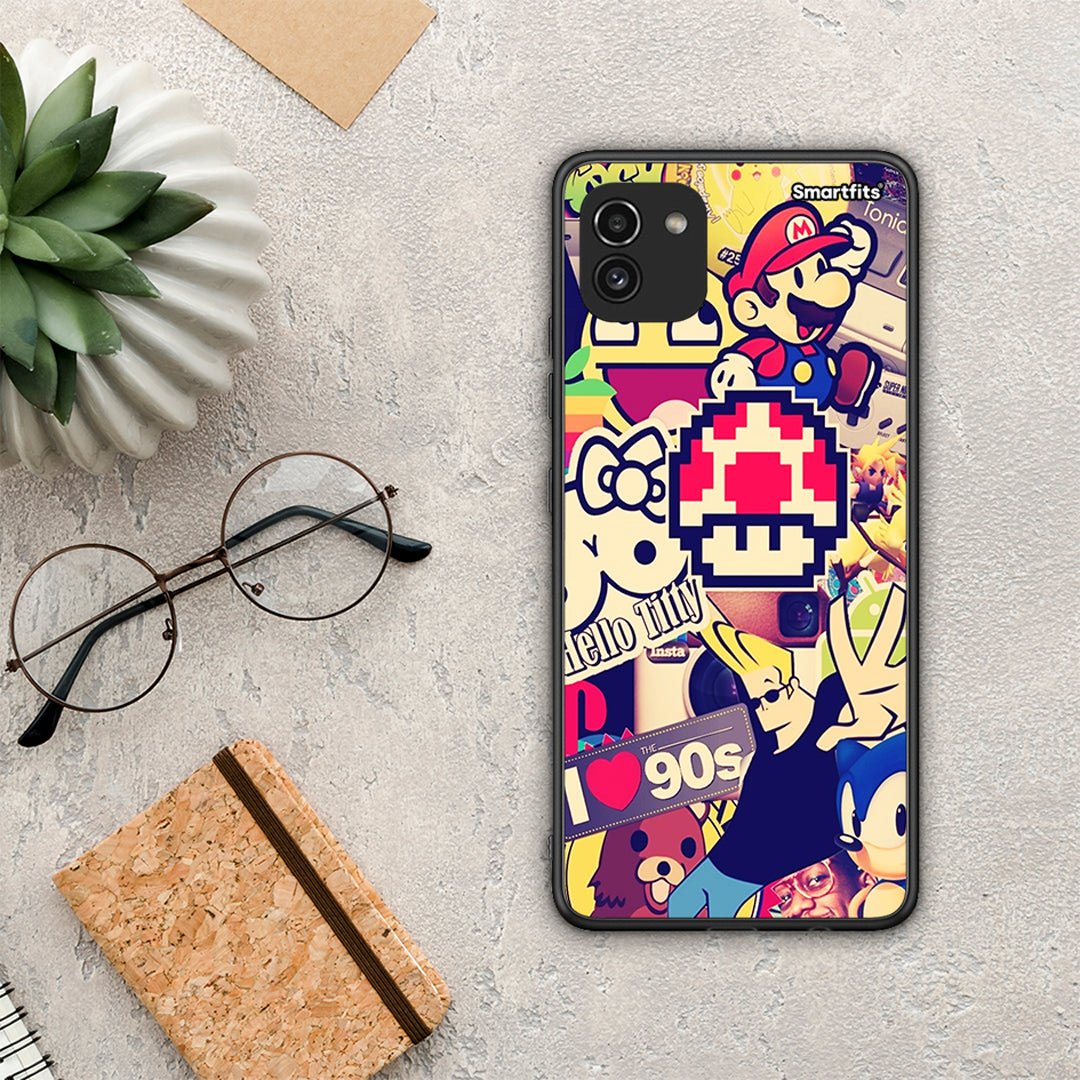 Love the 90s - Samsung Galaxy A03 case