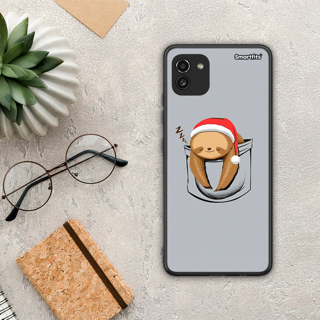 Xmas Zzzz - Samsung Galaxy A03 case