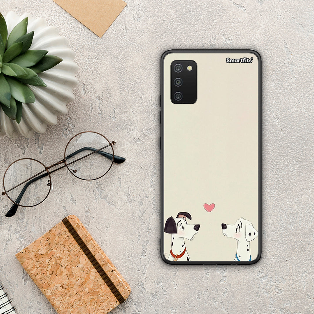 Dalmatians Love - Samsung Galaxy A03S case