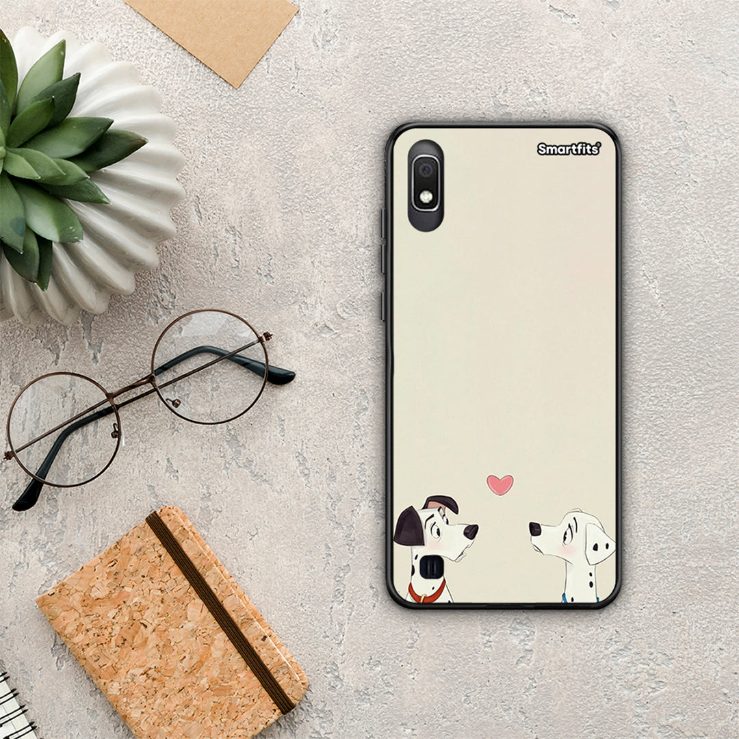 Dalmatians Love - Samsung Galaxy A10 case