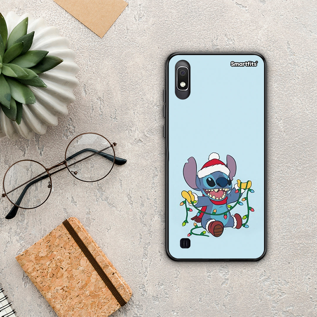 Santa Stich - Samsung Galaxy A10 case