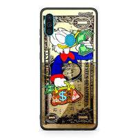 Thumbnail for Samsung A11 / M11 Duck Money Θήκη από τη Smartfits με σχέδιο στο πίσω μέρος και μαύρο περίβλημα | Smartphone case with colorful back and black bezels by Smartfits