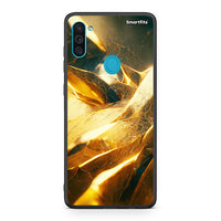 Thumbnail for Samsung A11/M11 Real Gold θήκη από τη Smartfits με σχέδιο στο πίσω μέρος και μαύρο περίβλημα | Smartphone case with colorful back and black bezels by Smartfits