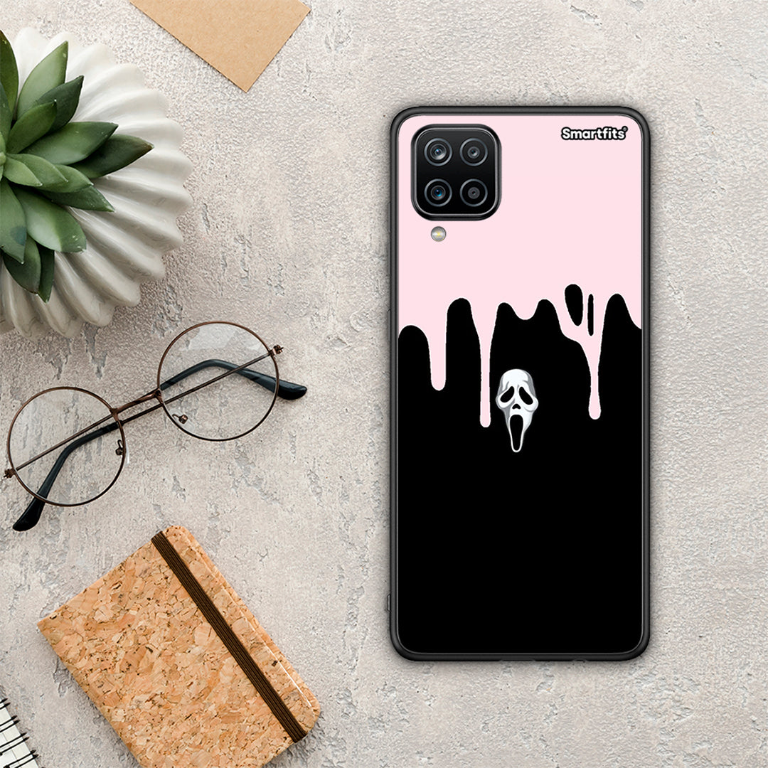 Melting Halloween Mask - Samsung Galaxy A12 case